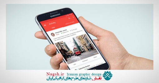 دانلود ماک آپ گوشی سامسونگ Galaxy S6